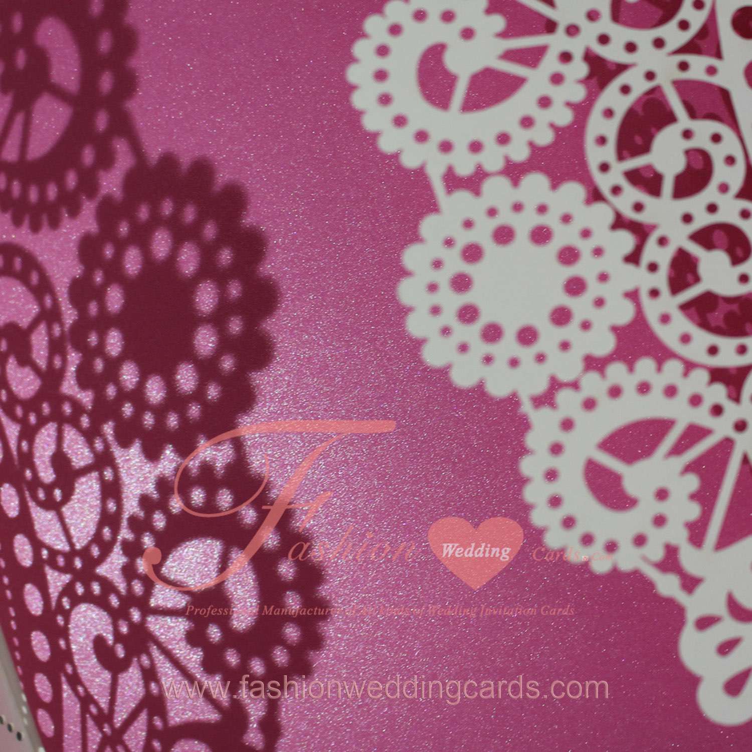 Unique Laser Cut Wedding Invitation Cards Design